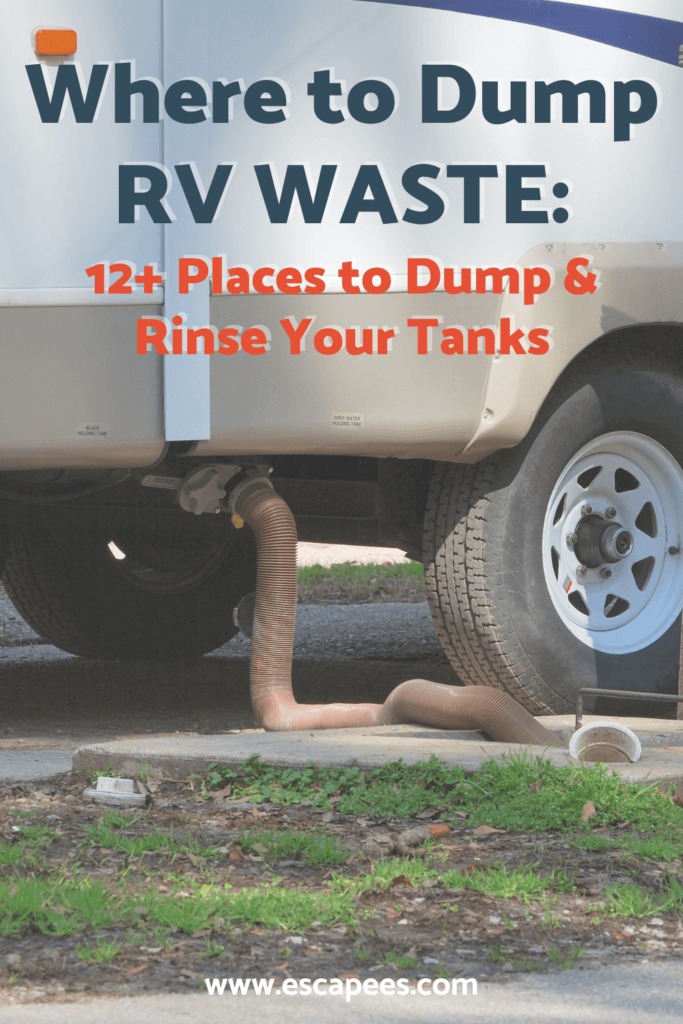 Where to Dump RV Waste: 12+ Places to Dump & Rinse Your Tanks